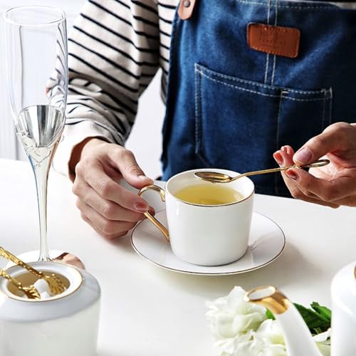 White Porcelain Coffee & Tea Set