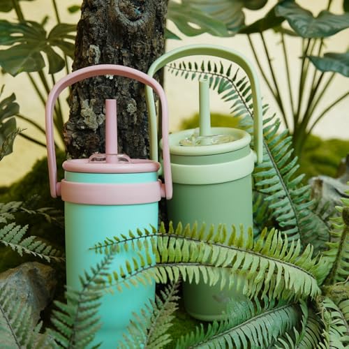 40 oz Tumbler with Handle and Straw
