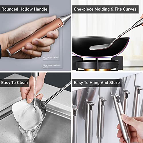 18 10 Stainless Steel Cooking Tools Set