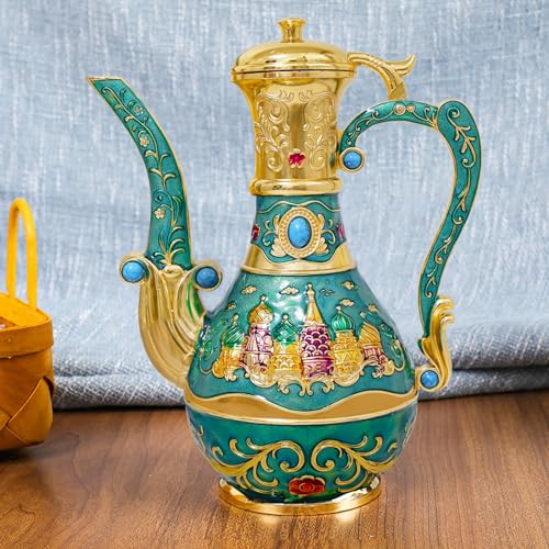 Vintage Turkish Coffee and Tea Pot Set (8 Count)
