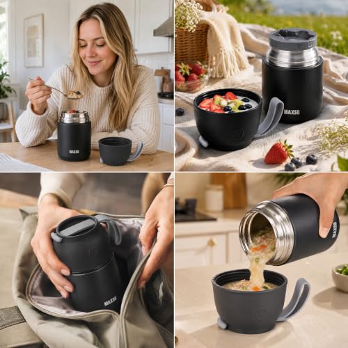 Insulated Thermo Food Jar for Hot & Cold Food for Kids Adult