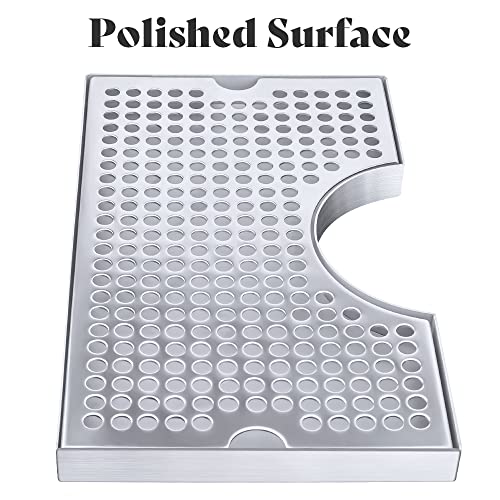 Stainless Steel Beer Drip Tray with Non