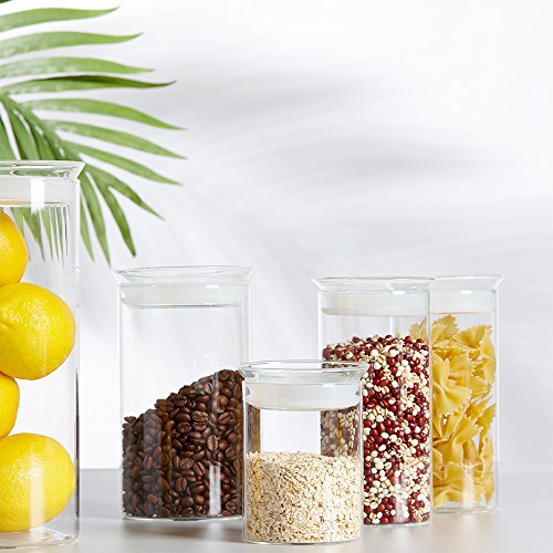 15oz Glass Jars with Airtight Lid