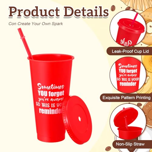24 Pcs Housekeeping Employee Appreciation Gift Tumblers Bulk 24oz (24 Count)