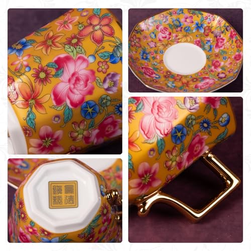 Tea Cup and Saucer (2 Count)