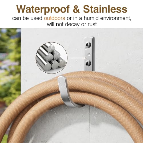 10 Pack 22LB Wall Hooks for Hanging Towel (10 Count)