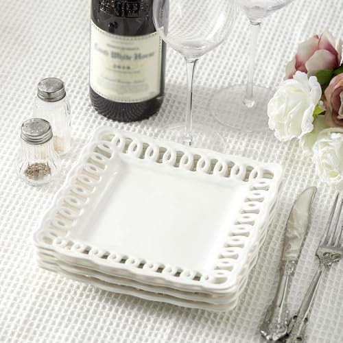 Square Appetizer Plate (4 Count)