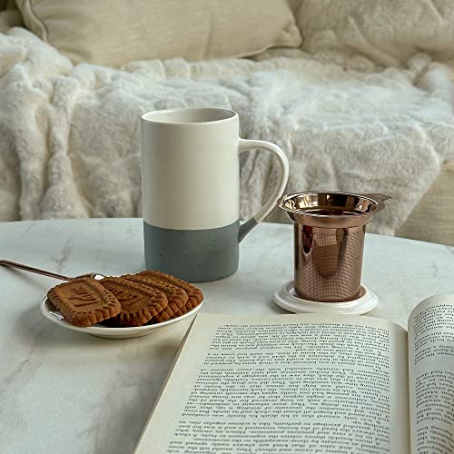 Ceramics Tea Cup with Loose Leaf Infuser