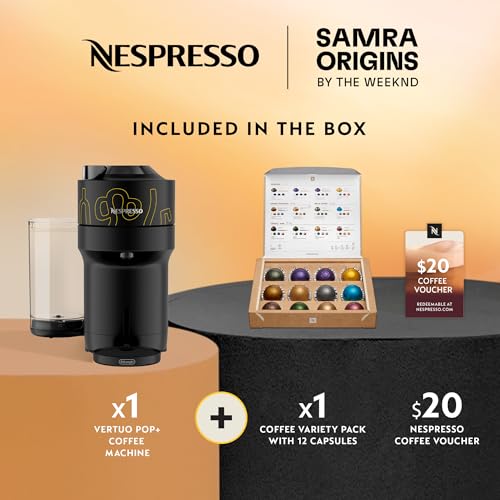 Samra Origins Vertuo Pop+ Coffee & Espresso Maker by De'Longhi