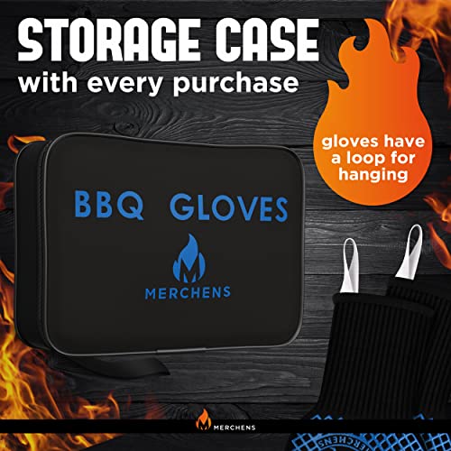 BBQ Grill & Oven Gloves 1472°F Heat Resistant (16.16 Ounce)