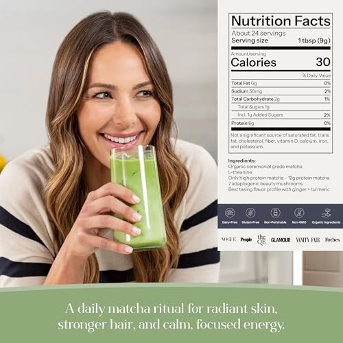 Kroma Beauty Matcha Latte Powder (7.3 Ounce)
