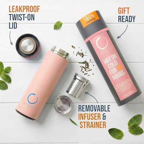Insulated Tea Infuser Bottle