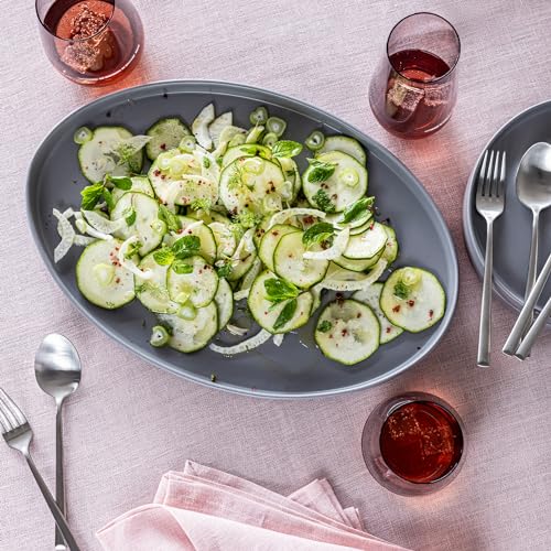 Over&Back Stackable Stoneware Serving Platter