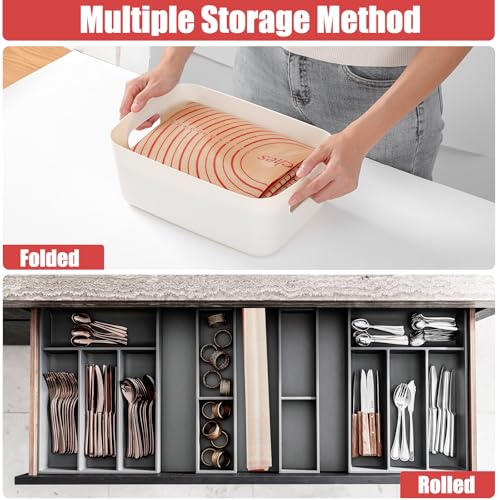 Silicone Pastry Mat 36X24 Inch Baking Mat for Counter Dough Rolling Mat