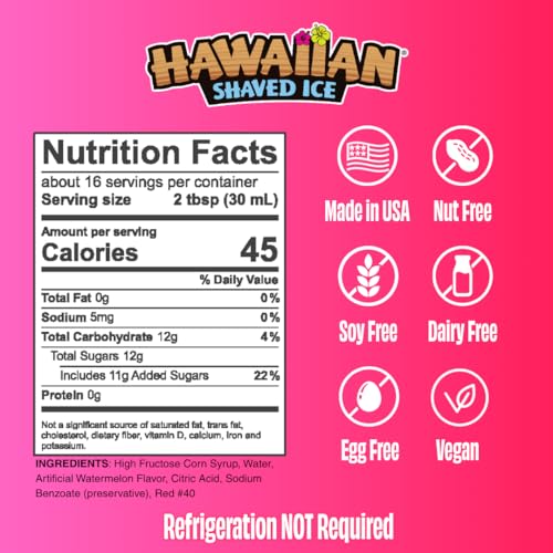 Sour Watermelon Syrup (16 Fl Oz)