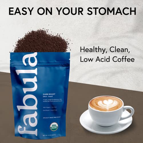 Coffee Dark Roast Freshly Ground (12 Ounce)