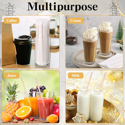 3000 Pcs Individually Wrapped Wooden Coffee Stirrers (3000 Count)