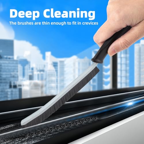 6Pcs Hard Bristle Crevice Cleaning Brush (3 Count)