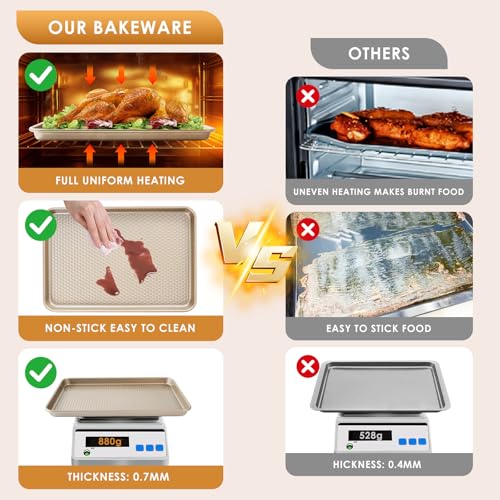 Baking Sheet Pan Set of 3 (3 Count)