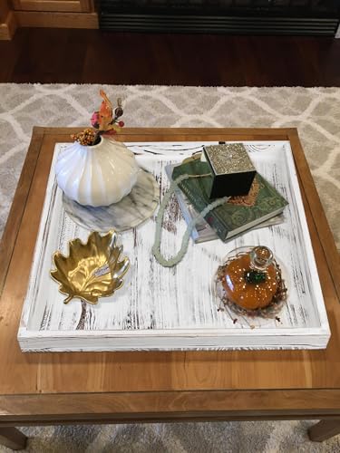 Extra Large Square Ottoman Table Tray 20"