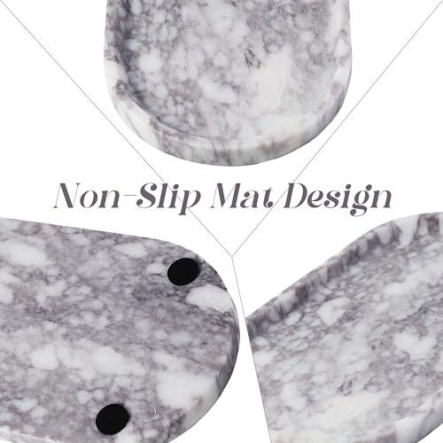 Real Luxurious Natural Marble Vanity Tray