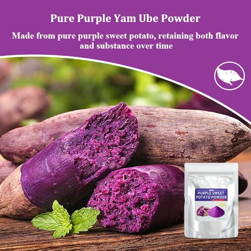 Purple Sweet Potato Powder 13oz (13 Ounce)