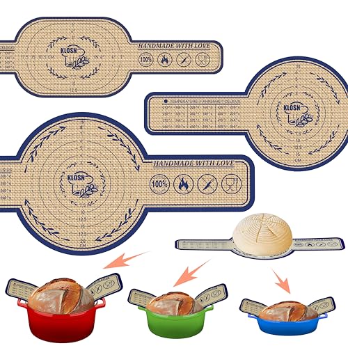 Silicone Bread Sling for Dutch Oven (3 Count)