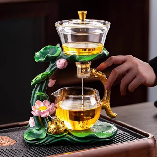 Glass Lotus Teapot with Infuser