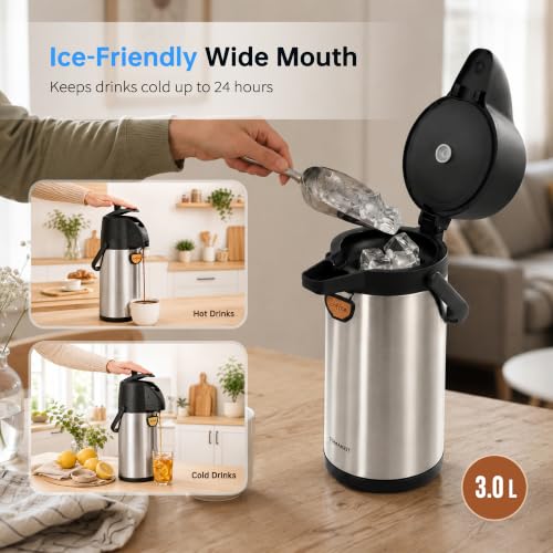 Airpot Coffee Dispenser Thermal with Pump