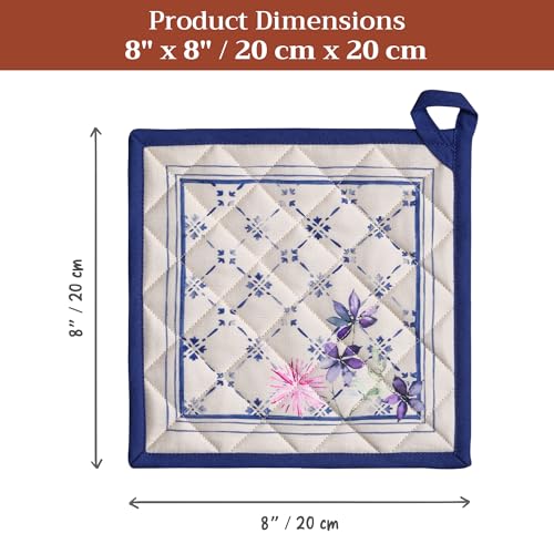 Pot Holders 100% Cotton Potholders (2 Count)