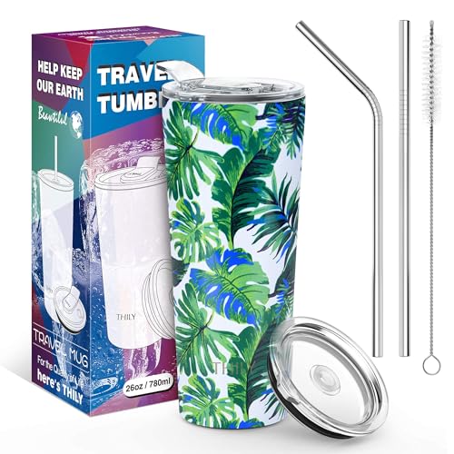 Tumbler Stainless Steel Coffee Cup 26 oz Triple