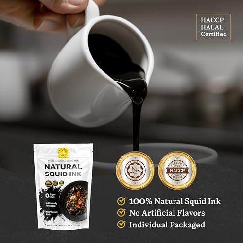 Squid Ink for Cooking (7.06 Fl Oz)