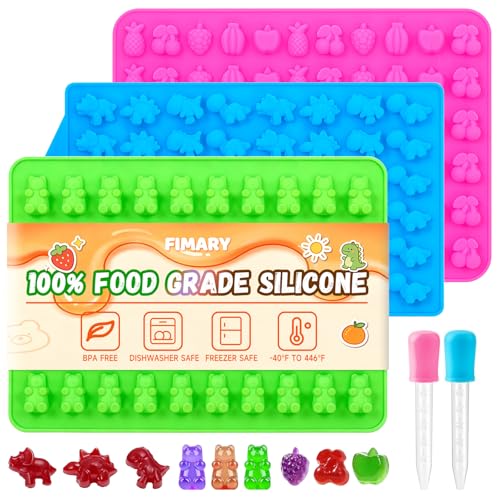 Gummy Candy Chocolate Molds (3 Count)