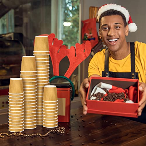 200 Pcs 4 oz Disposable Espresso Coffee Cups