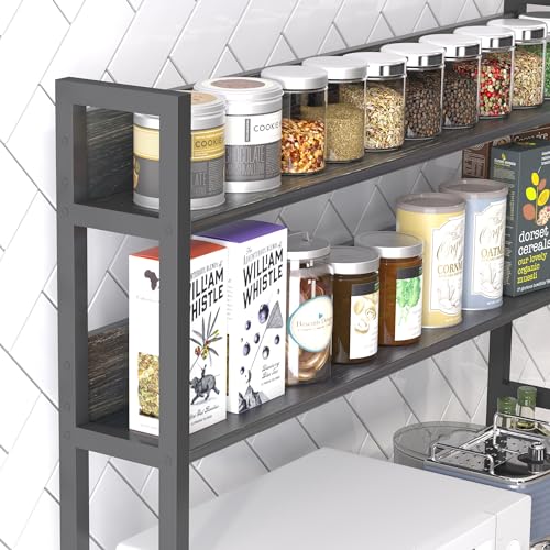 Kitchen Bakers Rack with Baskets