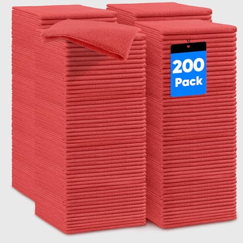 Microfiber Cleaning Cloth 200 PK (200 Count)