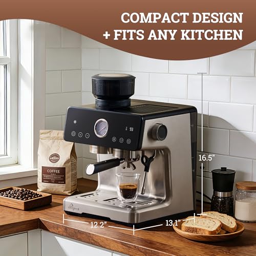 Espresso Machine with Grinder