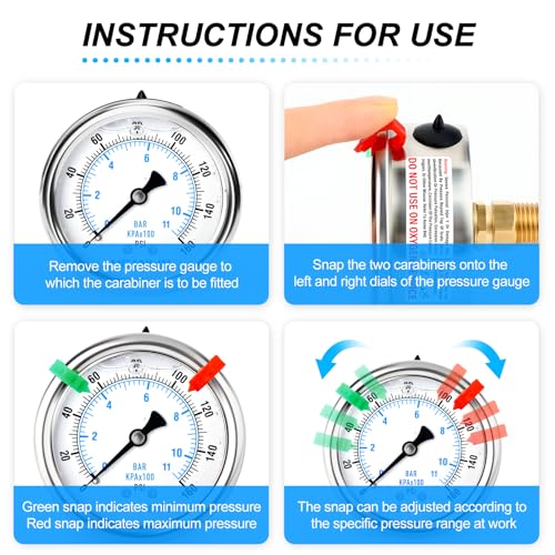 0~160Psi Liquid Filled Pressure Gauge 1