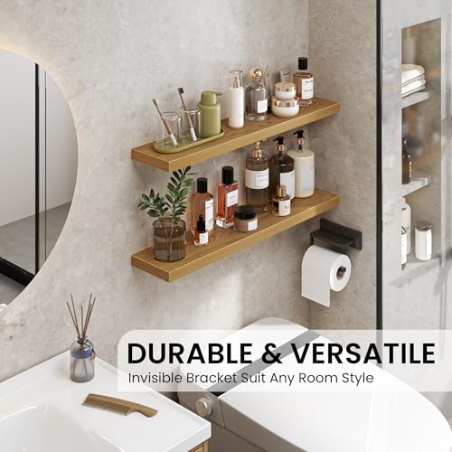 24 Inch Floating Shelves for Wall (2 Count)