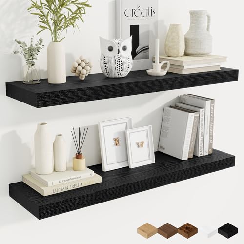 36 Inch Floating Shelves (2 Count)