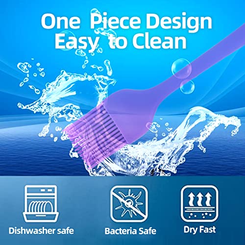 6 PCS CUALORK Silicone Basting Brush