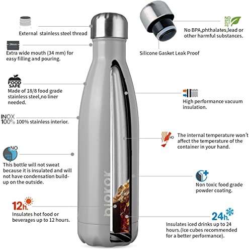 17 oz Insulated Water Bottle