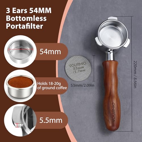 54mm Bottomless Portafilter
