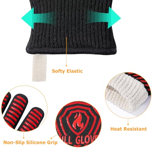 BBQ Gloves BBQ Accessories 1472℉ Extreme Heat Resistant