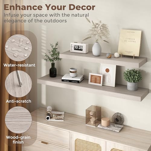 55 Inch Fireplace Mantel Shelf