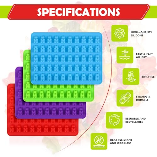 Gummy Bear Silicone Candy Molds