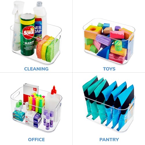 Bliss 10" x 6" Open Clear Pantry Organizer Bin