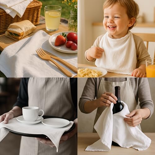 Thick Cotton Napkins (12 Count)