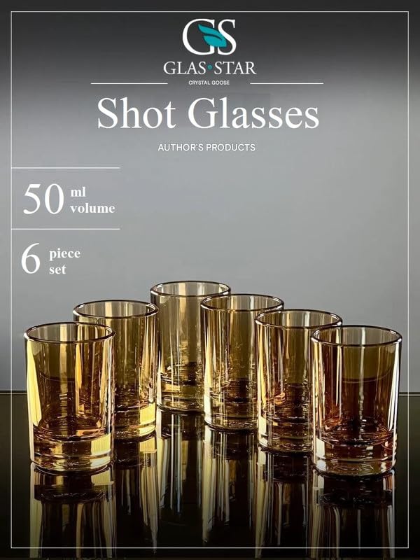 Honey Shot Glasses Set of 6 (6 Count)