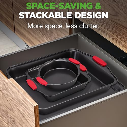 Nonstick Baking Pans Set 6 Piece